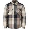 Image de Mascot, Hommes, Chemise, chemise en flanelle, doublée beige sable à carreaux, taille 4XL, Beige, (4XL)