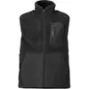 Image de Mascot, Veste de travail, Gilet en fourrure de fibres avec fermeture éclair, noir, taille L (L)