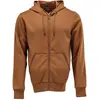 Image de Mascot, Hommes, Pull-over, Sweat-shirt à capuche avec fermeture éclair Marron noisette, taille 4XL, Marron, (4XL)