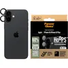 Image de PanzerGlass Protecteur de lentille (1 pcs, Apple iPhone 16, Apple iPhone 16 Plus), Téléphone portable : film de protection, Noir, Transparent