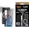 Image de PanzerGlass Care by Flagship 3-in-1 (1 pcs, Samsung Galaxy S25 Ultra), Téléphone portable : film de protection, Transparent, Noir