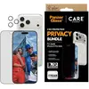 Image de PanzerGlass 3-in-1 Privacy Set (1 pcs, Apple iPhone 17 Pro Max), Téléphone portable : film de protection, Noir, Transparent
