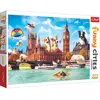 Image de Trefl Puzzle Funny Cities/Chiens à Londres 1000 pièces (1000 pièces)