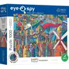 Image de Trefl UFT Eye Spy Puzzle - Villes imaginaires : Amsterdam, Pays-Bas (1000 pièces)