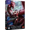 Image de Trefl Puzzle Premium Plus 1000 - Collection Fantasy : Mage écarlate (1000 pièces)