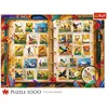 Image de Trefl Puzzle 1000 Kolekcja znaczków - atlas ptaków (1000 pièces)