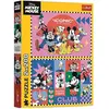 Image de Trefl Puzzle 2 x 200 - Disney Mickey Mouse (200 pièces)