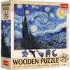 Image de Trefl Puzzle en bois 200 - La nuit étoilée / Vincent van Gogh (200 pièces)