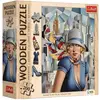 Image de Trefl Holz Puzzle 200 - Sommer in der Stadt / Catherine Abel (200 pièces)