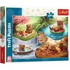 Image de Trefl Puzzle 300 Cztery pory roku z kapibarami (300 pièces)