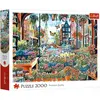 Image de Trefl PUZZLE 2000 Flower shop in Amsterdam 27128 (2000 pièces)