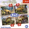 Image de Magni Puzzle 4 en 1 Dinosaure (207 pièces)