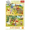 Image de Trefl Puzzle 2 x 24   Winnie Puuh (24 pièces)