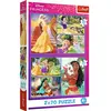 Image de Trefl Puzzle 2 x 70   Prinzessin (70 pièces)