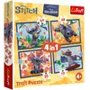 Image de Trefl Puzzle 4 en 1 35, 48, 54, 70 pièces - Lilo & Stich Film (70 pièces)