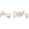 Image de Partydeco Guirlande d'anniversaire rose or (1 pcs)