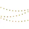 Image de Partydeco Guirlande d'étoiles dorées (3.6m) (1 pcs)