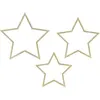 Image de Partydeco Décorations à suspendre Étoiles, mélange (1 pt / 3 pc.) (3 pcs)