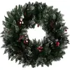 Image de Ruhhy, Décorations de sapin de Noël, Couronne de Noël enneigée 22302