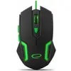 Image de Esperanza Souris de jeu filaire (Filaire), Souris, Noir, Vert