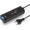 Image de Esperanza EZC109 Chargeur secteur 60W noir (60 W, 4 ports), Chargeur USB, Noir