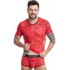 Image de Anais, Hommes, T-shirt, Hommes - Brave T-Shirt S, Rouge, (S)