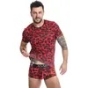 Image de Anais, Hommes, T-shirt, Hommes - Savage T-Shirt S, Rouge, (S)