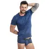Image de Anais, Hommes, T-shirt, T-shirt "Marine" pour homme, Bleu, (S)