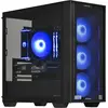 Image de Actina 5901443335832 PC Mini tour AMD Ryzen??? 5 5600 DDR4-SDRAM SSD AMD Radeon RX 7600 Noir (1000 Go, 16 Go, AMD Ryzen 5 5600, Radeon RX 7600), PC, Noir