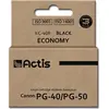 Image de Factis, Cartouche d'impression, KC-40R cartouche d'encre noire pour Canon PG-40 PG-50 remplacement - Compatible - Encre (CF)