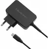 Image de Qoltec  adowarka GaN POWER PRO 1xUSB-C 65W 5-20V 3-3.25A Czarna (65 W, 1 portion), Chargeur USB, Noir