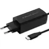 Image de Qoltec 52420 90-W-GaN-Superschnellladegerät 5 20 V 3 4 5 A USB-C 3.1 (90 W), Chargeur USB, Noir