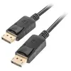 Image de Lanberg Câble Ca-dpdp-10cc-0018-bk Displayport 4k M/m Vidéo 1.8 M