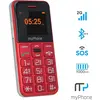Image de Myphone Halo Easy (1.77", 0.30 Mpx), Téléphone portable à touches, Rouge