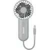 Image de Noveen Wentylator r czny akumulator USB F220, Ventilateur, Gris