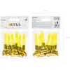 Image de Partydeco Sifflet de fête or, 6 pièces (6 pcs)