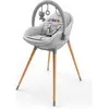 Image de KinderKraft, Chaise haute, high chair 2in1 FINI UP grey