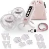 Image de KinderKraft, Tire-lait, Double electric breast pump GENTLEFLOW pink