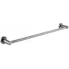 Image de Omnires, Porte-serviettes + crochets pour serviettes, Modern Project Handtuchhalter 40 cm Nickel