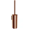 Image de Omnires, Brosse WC, modern project - toiletborstel voor wandmontage met houder, geborsteld koper