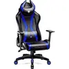 Image de Diablo Fotel Chairs X-Horn L niebieski, Chaise gaming, Bleu