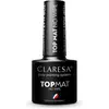Image de Claresa, Vernis à ongles, Top Mat No Wipe Hardening Top For Hybrid Polish Without Washing Matt 5G (Transparent, Top coat, Vernis gel UV)
