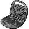 Image de Adler AD 3040 Grille-pain à sandwich, Machine à panini, Noir, Gris