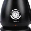 Image de Huslog Bouilloire électrique avec thermomètre 1,7L AK-0932, Bouilloire électrique, Noir