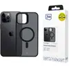Image de 3MK Smoke MagCase iPhone 12 Pro Max 6.7 (Apple iPhone 12 Pro Max), Coque pour téléphone portable, Noir, Transparent