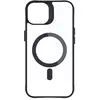 Image de 3MK Satin Armor MagCase iPhone 15 Plus 6.7 (Apple iPhone 15 Plus), Coque pour téléphone portable, Noir, Transparent