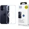 Image de 3MK Etui Just20g MagCase do iPhone 16 (Apple iPhone 16), Coque pour téléphone portable, Transparent, Noir
