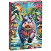 Image de Cherry Pazzi Puzzle da 500 Pezzi - Happy Hippo (500 pièces)