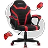 Image de Huzaro Ranger 1.0, Chaise gaming, Rouge, Noir