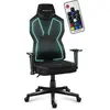 Image de Huzaro Fotel gamingowy Combat 6.2 Black RGB, Chaise gaming, Blanc, Noir